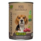 12x BF Petfood Biofood Organic Rund Menu 400 gr, Dieren en Toebehoren, Dierenvoeding, Verzenden