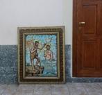 Mozaïek - Firmato Ferraris (L.F.) - 112 cm - 1920-1930 -, Antiek en Kunst