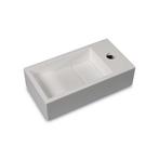 Fontein Luca Sanitair 35x18x9cm Mineral Stone Met Kraangat, Ophalen of Verzenden, Nieuw, Overige typen