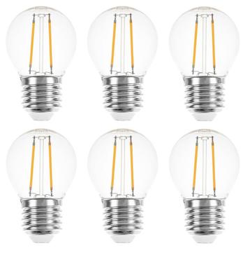 6 stuks Ledmaxx LED kogellamp E27 1W 100lm 2200K Niet-Dim... beschikbaar voor biedingen