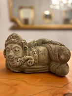 Statua di Ganesh in Pietra Naturale – Scultura Artigianale, Antiek en Kunst