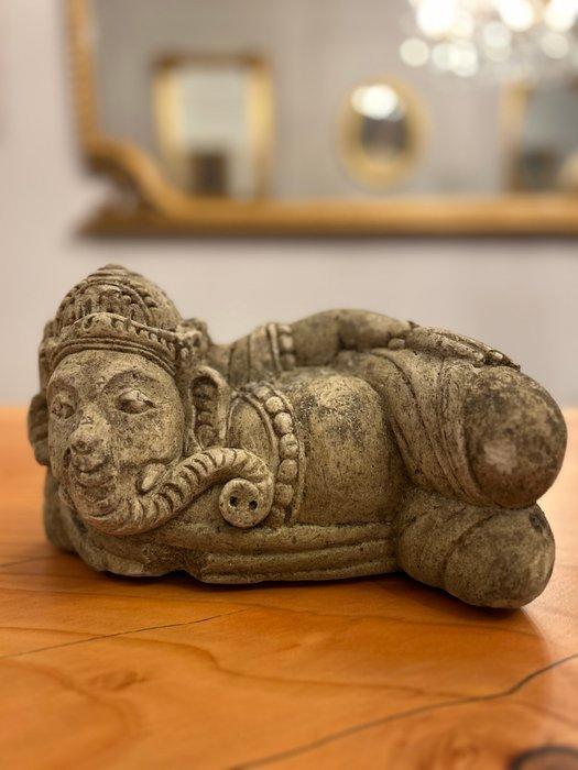 Statua di Ganesh in Pietra Naturale – Scultura Artigianale, Antiek en Kunst, Kunst | Niet-Westerse kunst