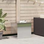 vidaXL Buitenopbergbox - Zilver - 55 x 50,5 x 50 cm -, Huis en Inrichting, Woonaccessoires | Kisten, Verzenden, Nieuw