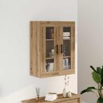 vidaXL Dressoir 69,5x34x90 cm bewerkt hout artisanaal, Verzenden, Nieuw, Overige houtsoorten