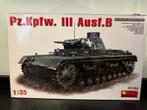 Miniart 1/35 Pz.Kpfw. III Ausf.B 35162, Hobby en Vrije tijd, Overige merken, Tank, 1:32 tot 1:50, Nieuw
