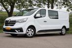 Renault Trafic 2.0 dCi 130 T29 L2H1 Dubbel Cabine Work Editi, Gebruikt, Euro 6, Overige carrosserieën, Wit