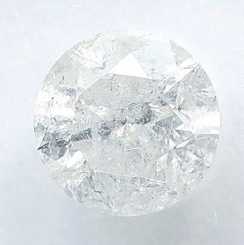 1 pcs Diamant (Natuurlijk) - 0.57 ct - H - I3 -, Sieraden, Tassen en Uiterlijk, Edelstenen
