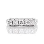 Ring - 14 karaat Witgoud - 0.75ct. tw. Diamant (Natuurlijk), Nieuw