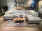 Galway U-vorm bank in stof vada beige - Henders & Hazel, Nieuw, Ophalen of Verzenden, Landelijk, 200 tot 250 cm