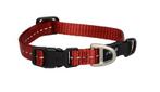 Rogz For Dogs Nitelife Halsband Rood, Dieren en Toebehoren, Verzenden, Nieuw