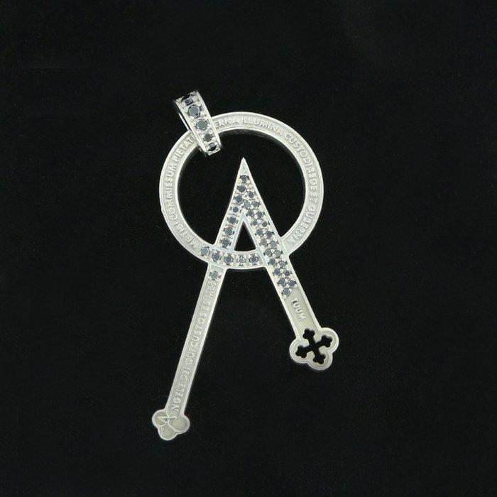 Zonder Minimumprijs - Tuum - Hanger Zilver, Sieraden, Tassen en Uiterlijk, Antieke sieraden