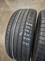 255/55/19 107W Bridgestone Alenza001 DOT21 6mm Profiel, Auto-onderdelen, Banden en Velgen, Gebruikt, 255 mm, Band(en), Personenwagen