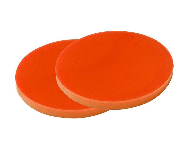 Set van 30 plastic schijfjes (3x30 mm, acrylaat, PMMA, oran, Doe-het-zelf en Verbouw, Gereedschap | Handgereedschap, Nieuw, Ophalen of Verzenden