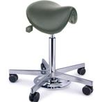 Habru Zadel tabouret Chroom - voet en hand bediend, Verzenden, Nieuw in verpakking