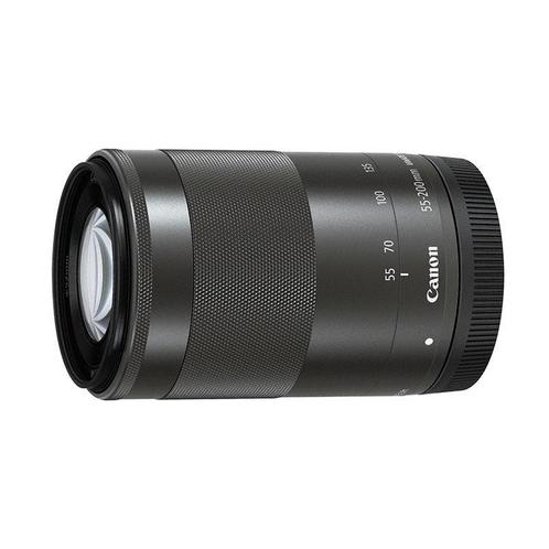 Canon EF-M 55-200mm f/4.5-6.3 IS STM objectief Zwart, Audio, Tv en Foto, Fotografie | Lenzen en Objectieven, Telelens, Gebruikt
