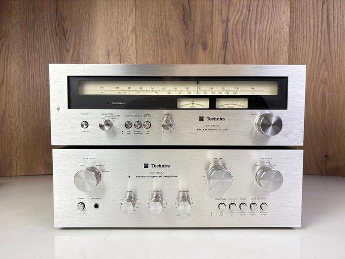Technics - SU-7600 Amplifier + ST-7600 Stereo Tuner, Audio, Tv en Foto, Radio's