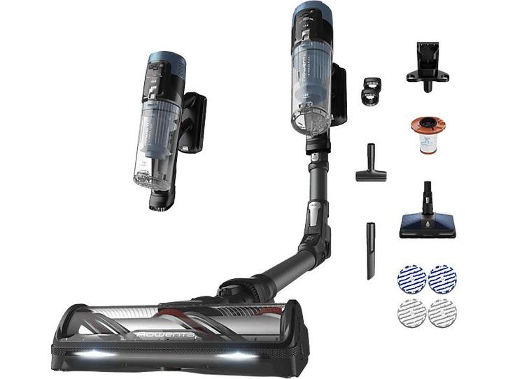 Rowenta -   X-force Flex 14.80 Aqua Steelstofzuiger Blauw, Witgoed en Apparatuur, Stofzuigers, Minder dan 1200 watt, Reservoir