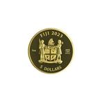 Fiji. 5 Dollars 2023 1 oz Fiji Cats .999 Gold Proof-like
