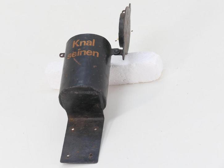 Knalseinhouder uit NS mat 46 Zonder knalsein (e 1:1), Verzamelen, Spoorwegen en Tramwegen, Overige typen, Gebruikt, Ophalen of Verzenden