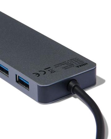 HEMA USB C hub grijs beschikbaar voor biedingen