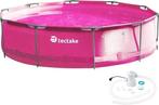 2dekans | tectake® – Zwembad - Swimming pool rond met, Ophalen of Verzenden, Zo goed als nieuw