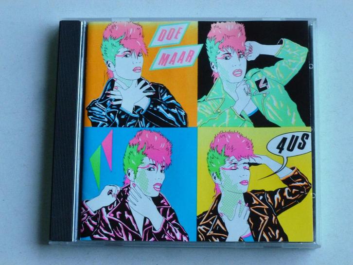 Doe Maar - 4US / Virus (1983), Cd's en Dvd's, Cd's | Nederlandstalig, Zo goed als nieuw, Verzenden