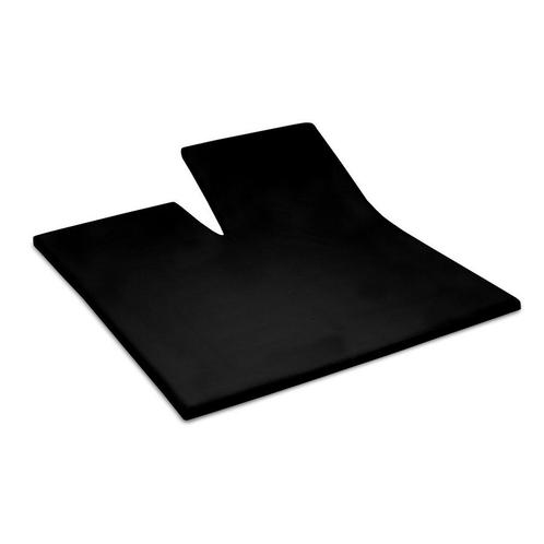 Cinderella Topper hoeslaken enkele split katoen-satijn black, Huis en Inrichting, Slaapkamer | Beddengoed