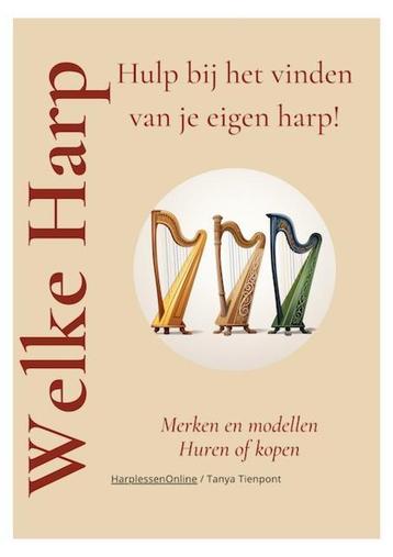 Online harples, Harp leren spelen, Gratis Ebook Welke harp? beschikbaar voor biedingen