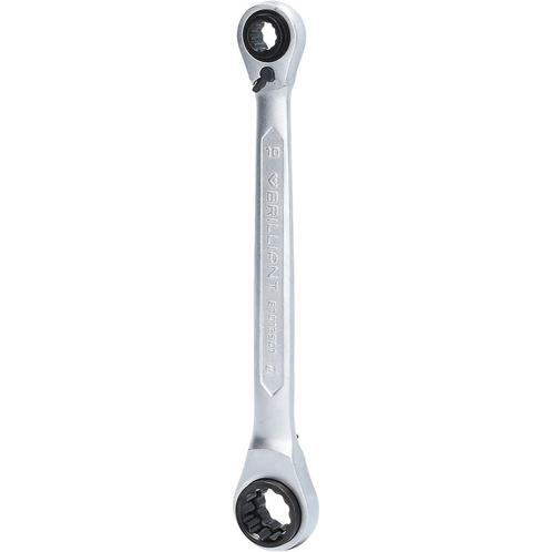 Brilliant Tools 4-in-1 Ringratelsleutel 10x13 17x19, Auto diversen, Autogereedschap, Nieuw, Verzenden