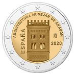 Spanje 2 Euro Aragon 2020, Postzegels en Munten, Verzenden