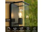 Lucide CLAIRE - Wandlamp 1xE27 - IP54 - Dimbaar - Antraciet, Verzenden, Zo goed als nieuw