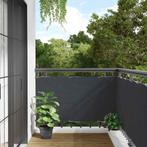 vidaXL Balkonscherm 500x90 cm PVC antracietkleurig, Verzenden, Nieuw, Kunststof, Minder dan 1 meter