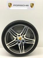 Porsche 997 Turbo I Originele 19 velgen met banden (7-8 mm), Velg(en), Gebruikt, Personenwagen, 19 inch