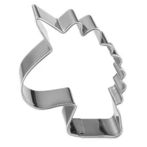 Uitsteker RVS Unicorn Hoofd, Hobby en Vrije tijd, Taarten en Cupcakes maken, Nieuw, Verzenden