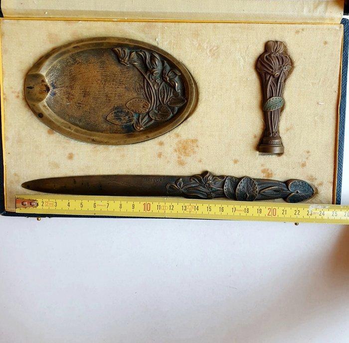 Maurice FRECOURT (1890-1961)  - Bureauset (3) - Sceau à, Antiek en Kunst, Kunst | Designobjecten