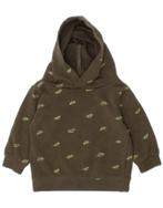 NIKE Baby Boys Graphic Hoodie Jumper 9-12 Months Khaki, Verzenden, Nieuw