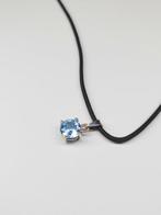 Zonder Minimumprijs - Hanger - 18 karaat Witgoud Topaas, Sieraden, Tassen en Uiterlijk, Antieke sieraden