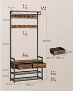 6-in-1 Kapstok met Schoenenbank –Met Laden, 10 Haken en Rack, Huis en Inrichting, Woonaccessoires | Kapstokken, Verzenden, Nieuw