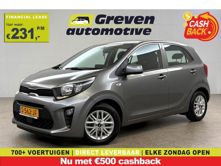 Kia Picanto 1.0 DPi DynamicLine | Camera | Carplay |, Auto's, Kia, Te koop, Handgeschakeld, Financial lease, Benzine, Zilver of Grijs
