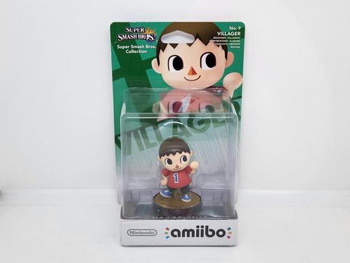 Amiibo - Super Smash Bros. Series - No. 9 Villager - New, Spelcomputers en Games, Spelcomputers | Nintendo Consoles | Accessoires