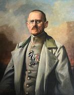 Ernst Kretschmar (1867-?) - Major Walter Roos, Antiek en Kunst, Kunst | Schilderijen | Klassiek