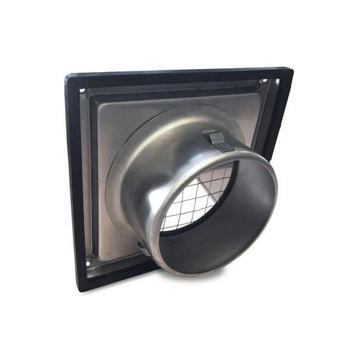 Gevelkap BWS Ventilatie Aansluitmaat Ø 150 mm Grofmazig Gaas, Doe-het-zelf en Verbouw, Sanitair, Ophalen of Verzenden
