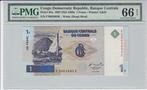 1997 Congo Dem Rep P 85a 1 Franc Pmg 66 Epq, Postzegels en Munten, Bankbiljetten | Europa | Niet-Eurobiljetten, Verzenden