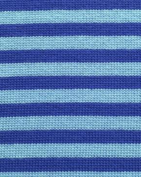 Boordstof Gestreept Blauw/Lichtblauw, Hobby en Vrije tijd, Stoffen en Lappen, Blauw, Nieuw