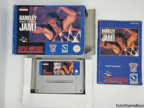 Super Nintendo / Snes - Barkley Shut Up And Jam! - EUR, Spelcomputers en Games, Games | Nintendo Super NES, Gebruikt, Verzenden