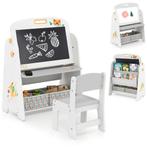 LIVSK 4-in-1 Kindertafel met Stoel - Magnetisch Whiteboard e, Kinderen en Baby's, Verzenden, Nieuw