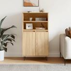 vidaXL buffetkast 60x36x110 cm bewerkt hout sonoma, Huis en Inrichting, Verzenden, 100 tot 150 cm, Nieuw, 50 tot 100 cm