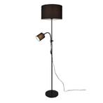 Moderne vloerlamp Edina, zwart, Huis en Inrichting, Lampen | Vloerlampen, Nieuw, Ophalen of Verzenden, 150 tot 200 cm, Modern