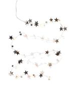 HEMA Lichtsnoer 1m met 16 LED zilveren sterren voor binnen, Verzenden, Nieuw