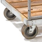 Gebruikte 2-Heks rolcontainer klemhekken + 2 spanbanden, Doe-het-zelf en Verbouw, Transportwagens, Ophalen of Verzenden, Gebruikt